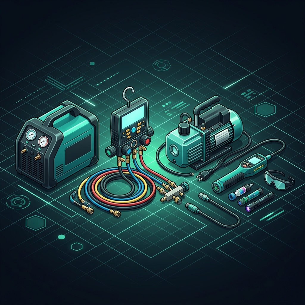 F-Gas Process and Equipment Walk-Through: Essential Tools for Heat Pump Work