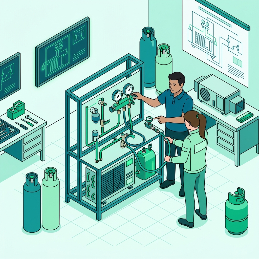 Introduction to F-Gas Training: What to Expect on a Practical Course